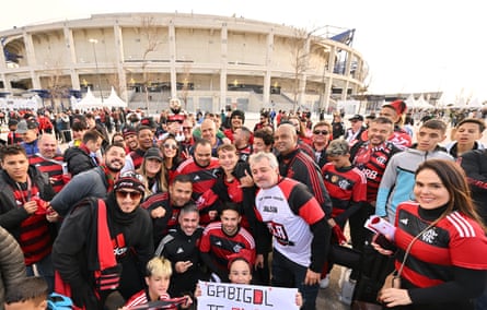 Flamengo-Fans reisten in Scharen zum Turnier nach Marokko.