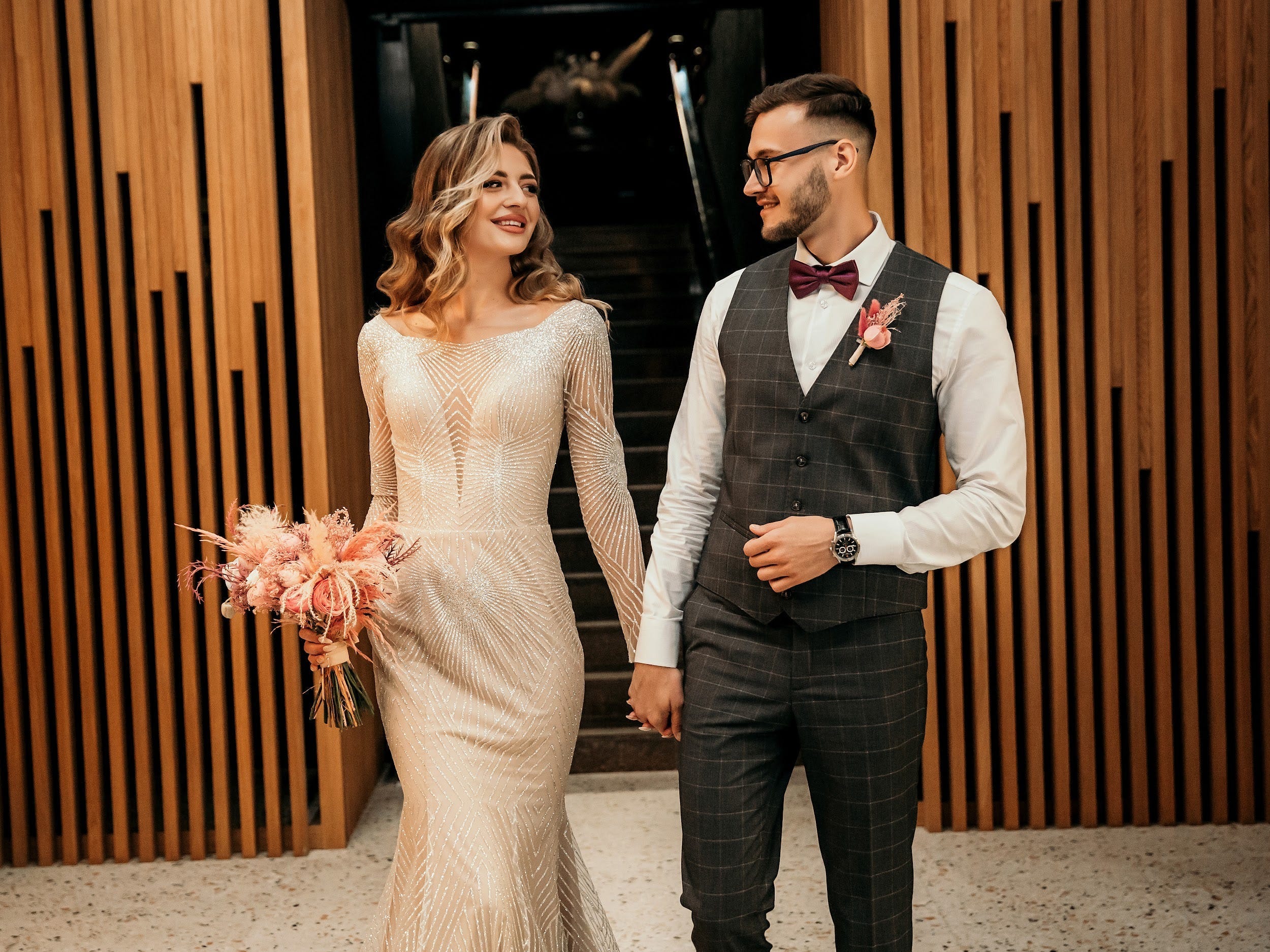 Roman und Victoria bei ihrer Hochzeit im August 2022.