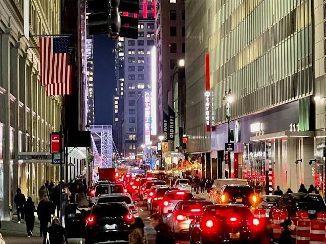 Verkehr in Manhattan New York