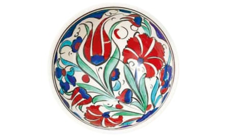 Eine dekorative türkische Schale