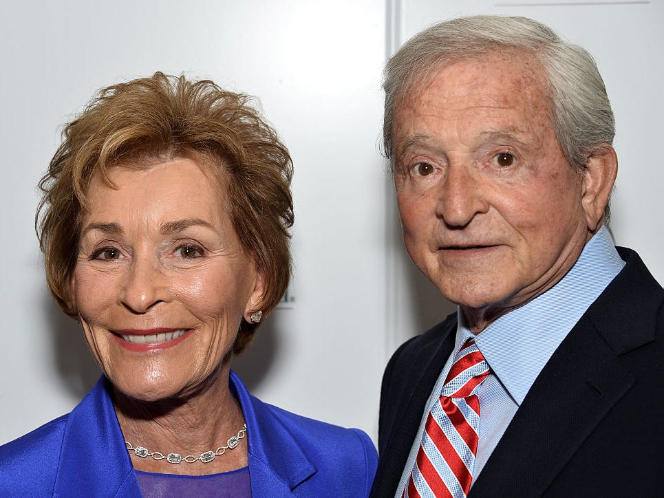 Die ehrenwerte Judy Sheindlin und ihr Ehemann Jerry Sheindlin im Jahr 2015.