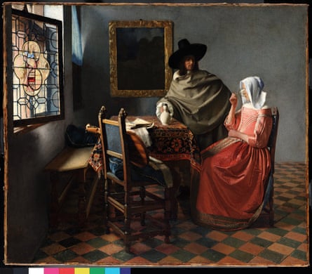 Das Glas Wein von Johannes Vermeer