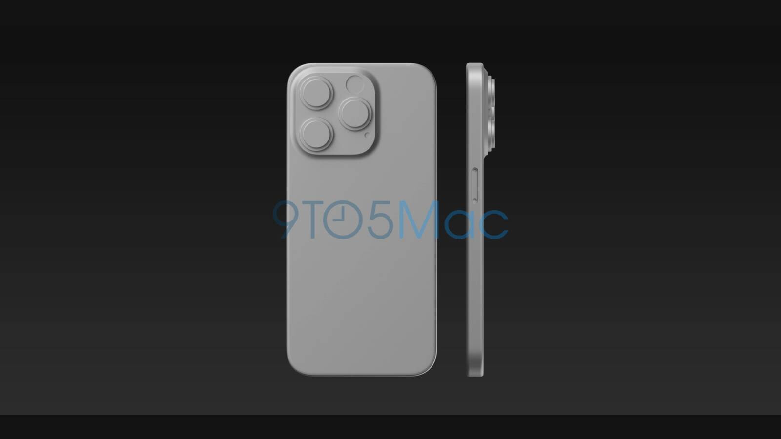 Erste iPhone 15 Pro CAD-Renderings weisen auf Designänderungen und neue Kameras hin