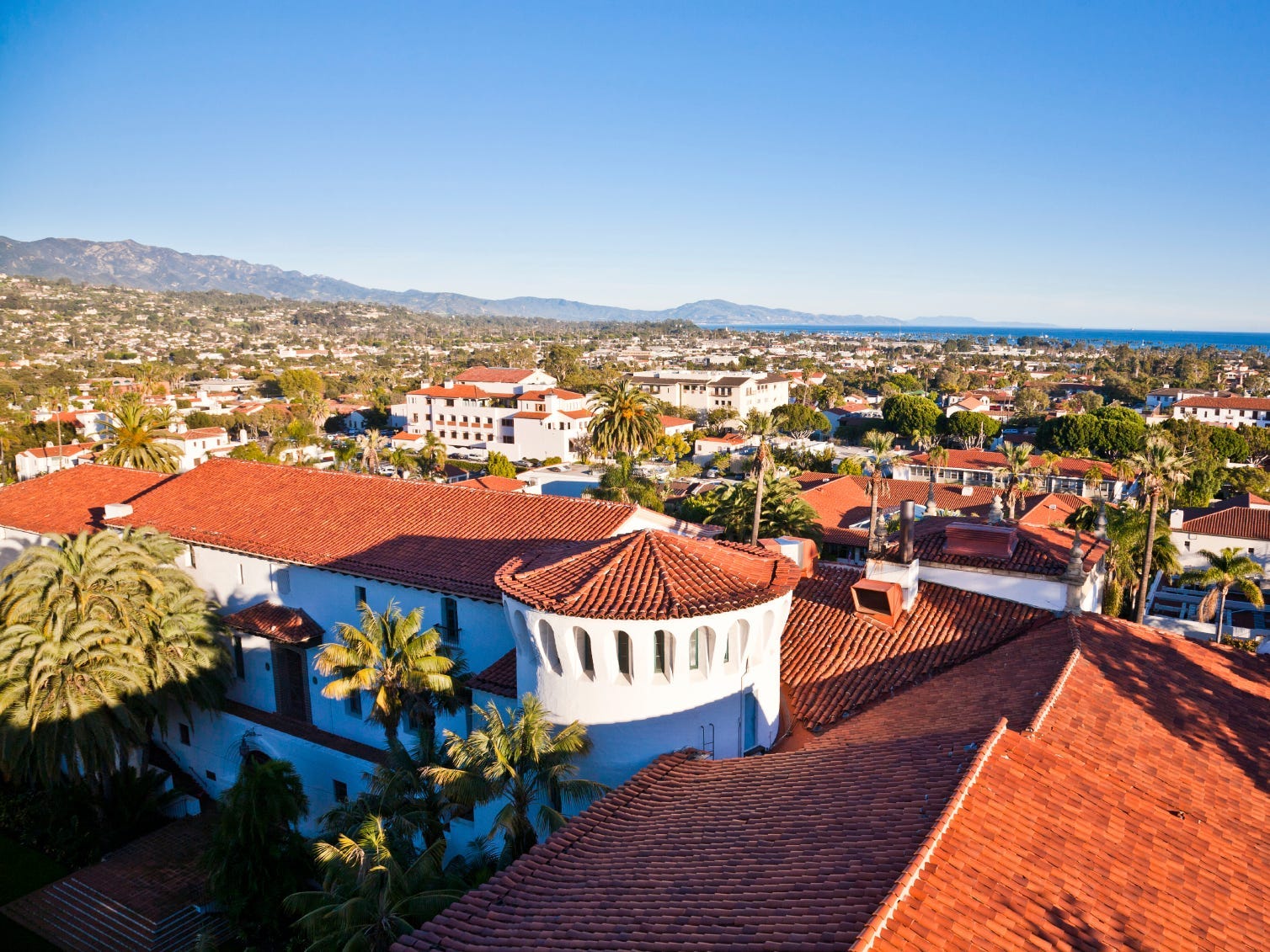 Santa Barbara ist einer der wohlhabendsten Orte in Kalifornien.
