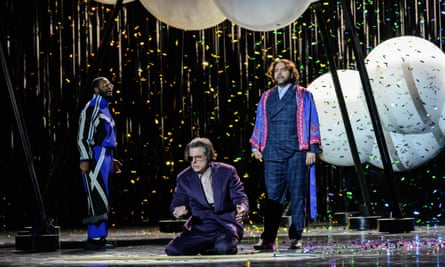 Die Produktion von The Rhinegold der English National Opera im London Coliseum, Februar 2023