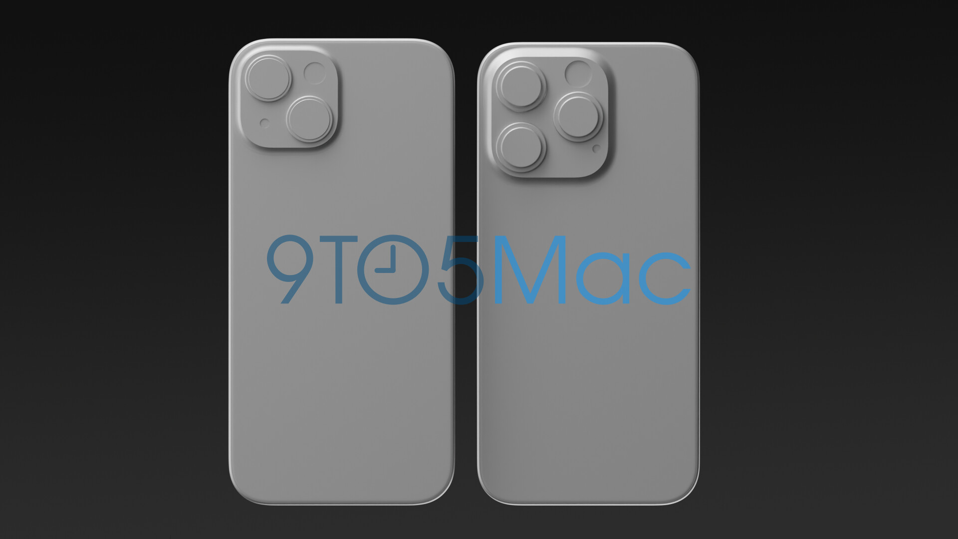 iPhone 15 Pro (links) vs. iPhone 15 (rechts) – iPhone 15 in neuen CAD-basierten Renderings vorgestellt: Dynamic Island und USB Type-C in Hülle und Fülle