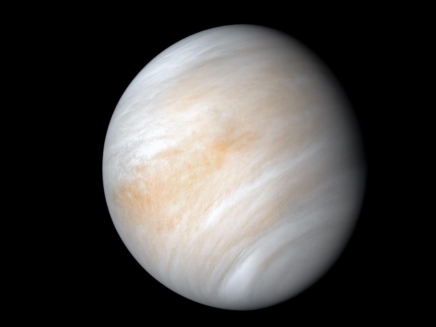 Venus Venuswolken Atmosphäre Phosphin Mariner 10. Februar 1974 NASA JPL Kevin M Gill