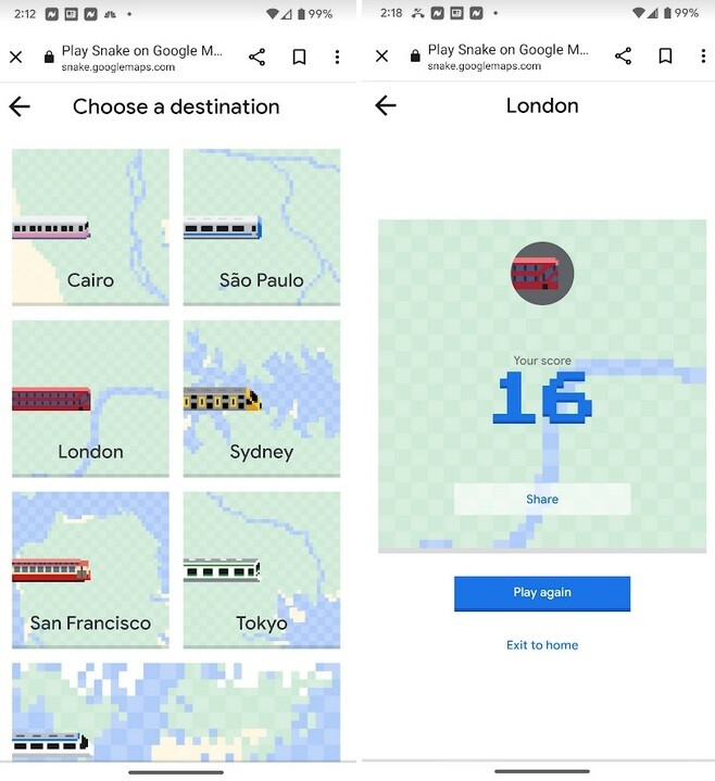 Snake auf Google Maps spielen - Kein Internet oder WLAN?  Google hat ein verstecktes Spiel in Chrome integriert, um Sie zu unterhalten