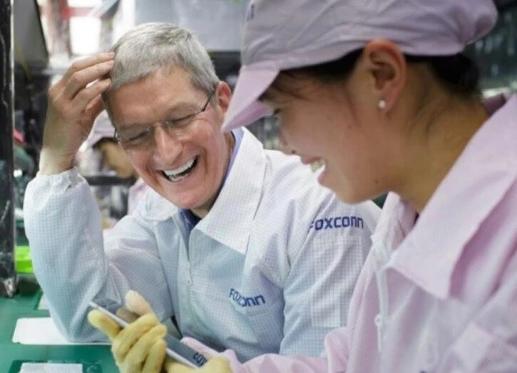 Hat Foxconn gerade einen vertraut aussehenden Fließbandarbeiter eingestellt?  - Chinas Razzia kostete Apple im letzten Quartal 6 Milliarden US-Dollar an iPhone-Verkäufen
