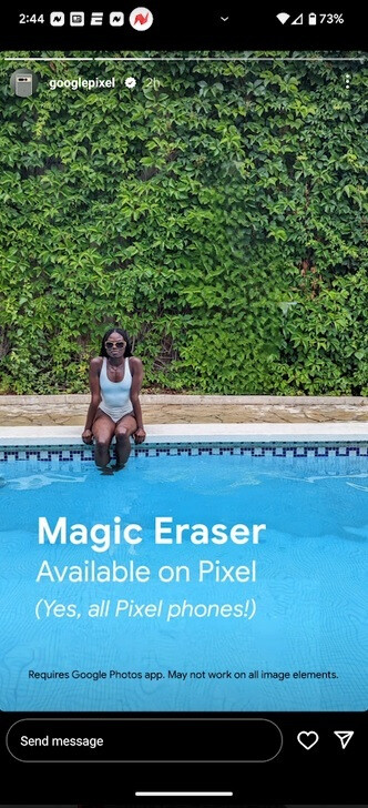 Magic Eraser kommt für alle Pixel-Modelle!  - Da Magic Eraser für alle Pixel verfügbar ist, kann das Pixel 6 Pro ein paar Pixel 7-Funktionen übernehmen?