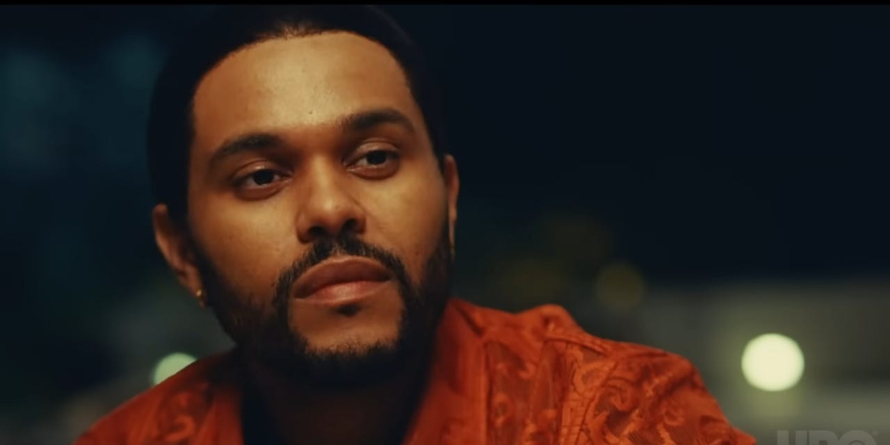 The Weeknd in der HBO-Serie „The Idol“.