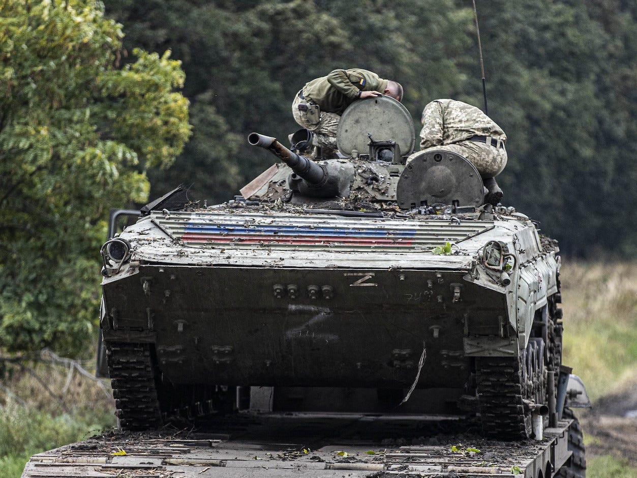 Russischer Panzer Charkiw Ukraine