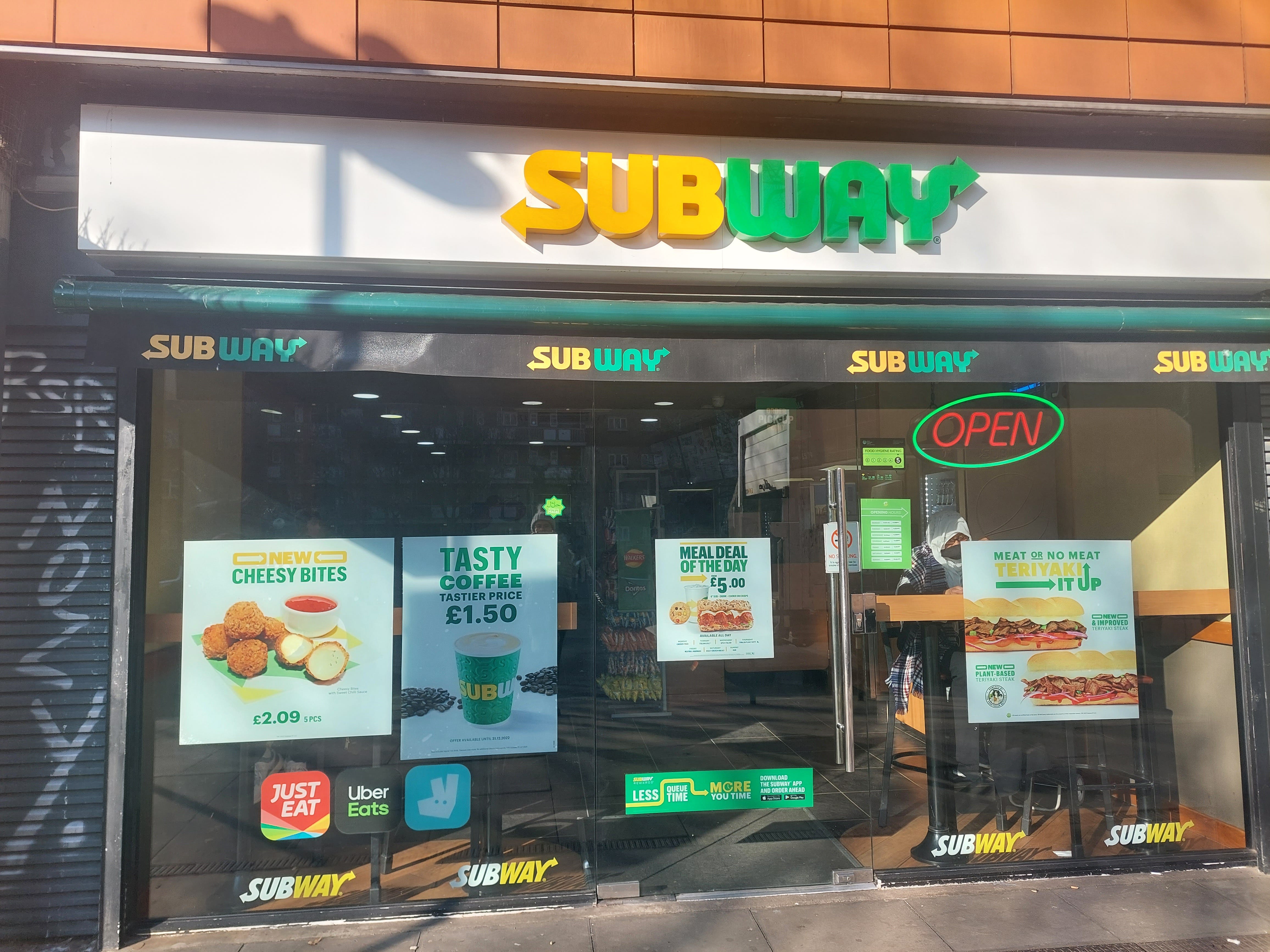 Ein Subway-Laden