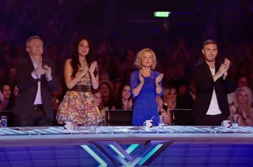 Geri Halliwell bei The X Factor