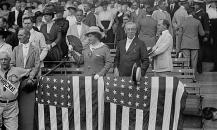 Woodrow Wilson und Edith Wilson