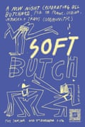 Das Artwork für Soft Butch, eine Nacht in Bristol.