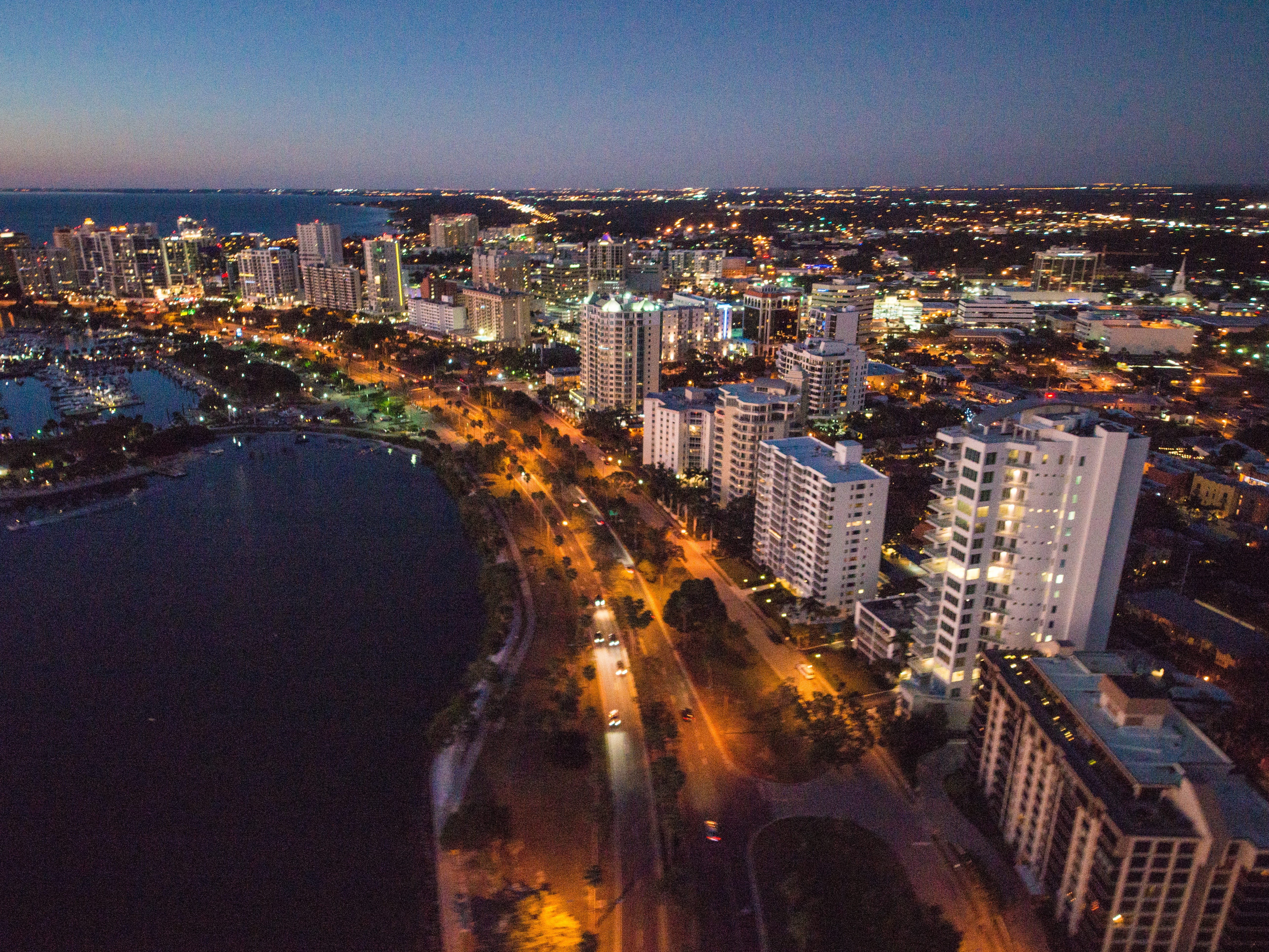 Skyline von Sarasota Florida