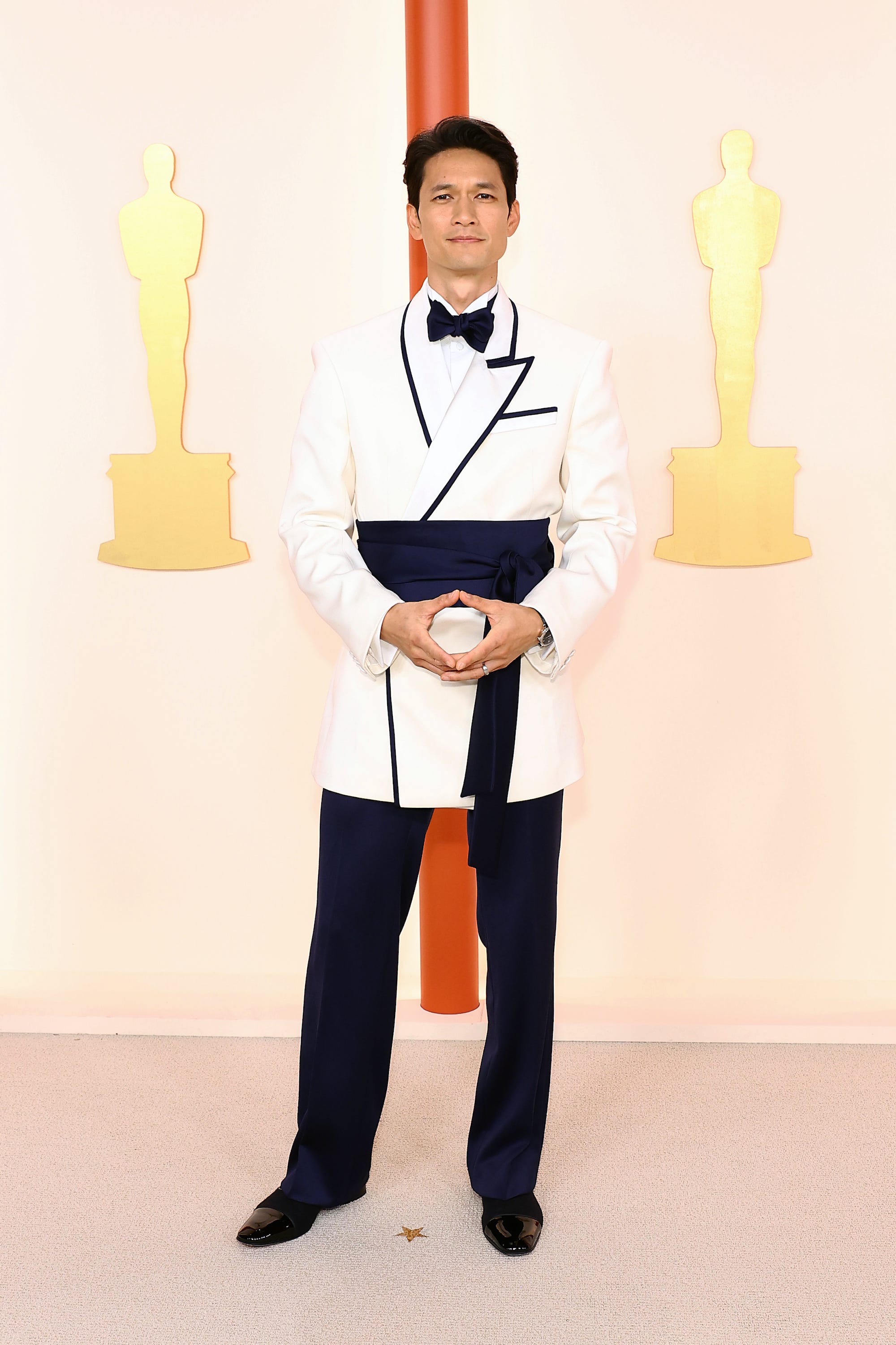 Harry Shum Jr. nimmt an den Academy Awards 2023 teil.