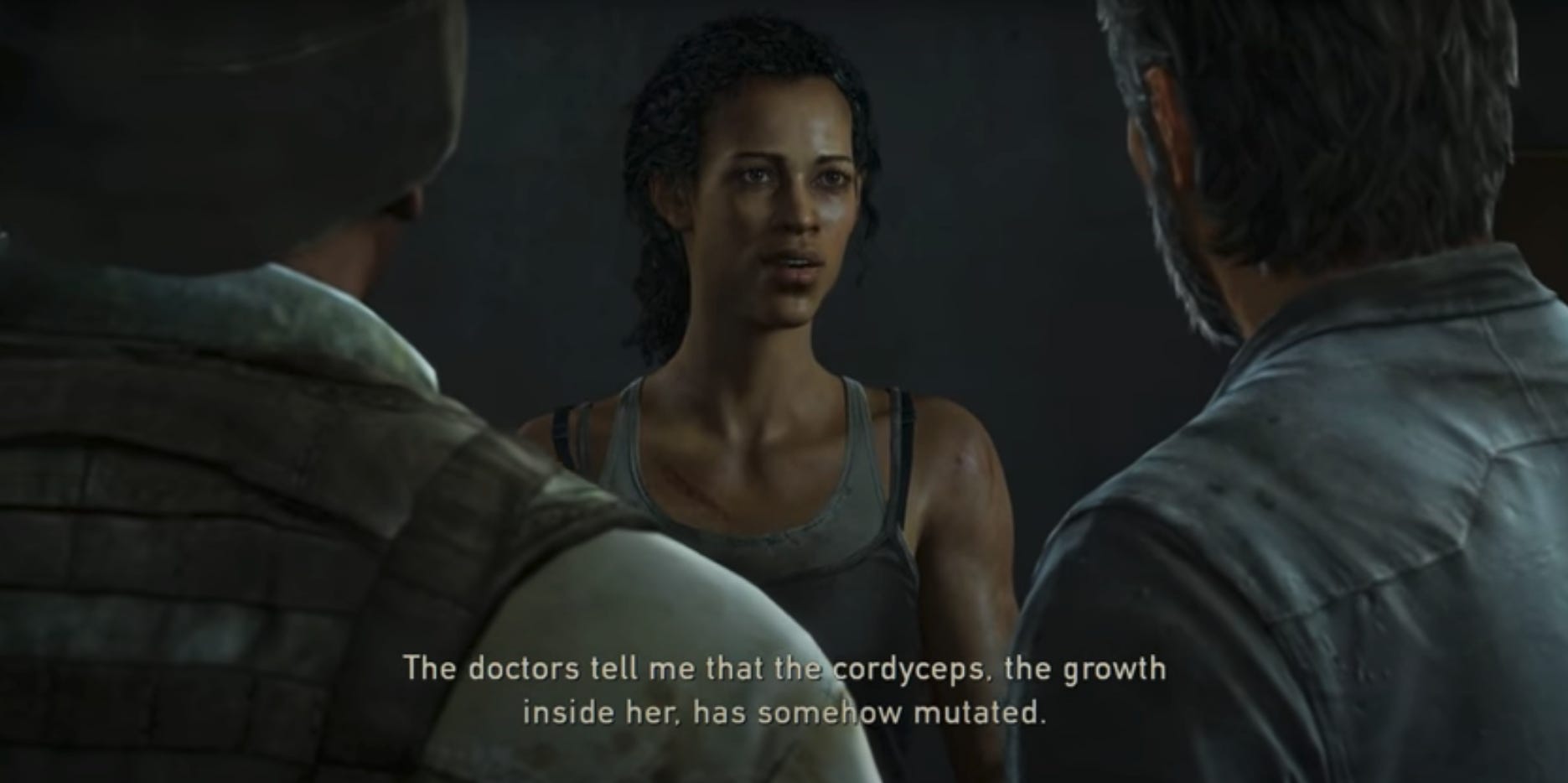 Im Spiel sagt Marlene, dass Ellies Immunität durch eine Mutation verursacht wird.