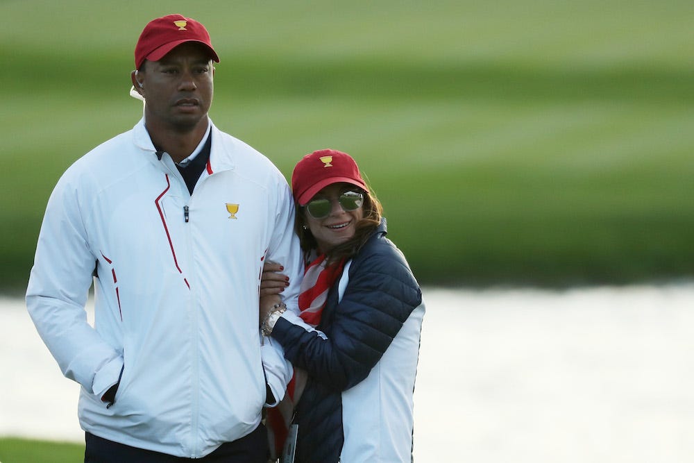 Tiger Woods und Erica Hermann