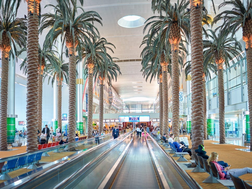 Dubai Internationaler Flughafen.