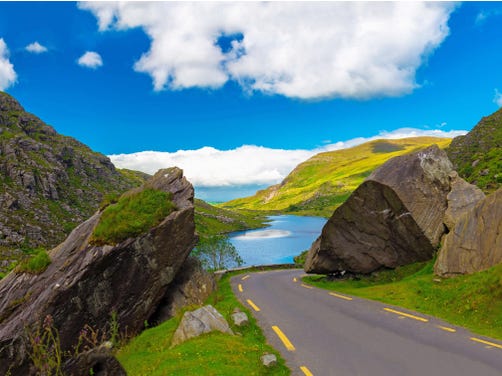 Der Ring of Kerry ist eine malerische Fahrt durch Irland.