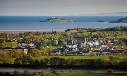 Kirkcudbright, mit Ross Isle im Hintergrund