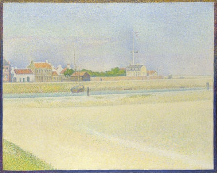 Georges Seurats The Channel of Gravelines, Grand Fort-Philippe, 1890.