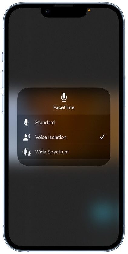 Sprachisolation für FaceTime aktiviert – Wenn iOS 16.4 installiert ist, wird die iPhone-Anrufqualität erheblich verbessert
