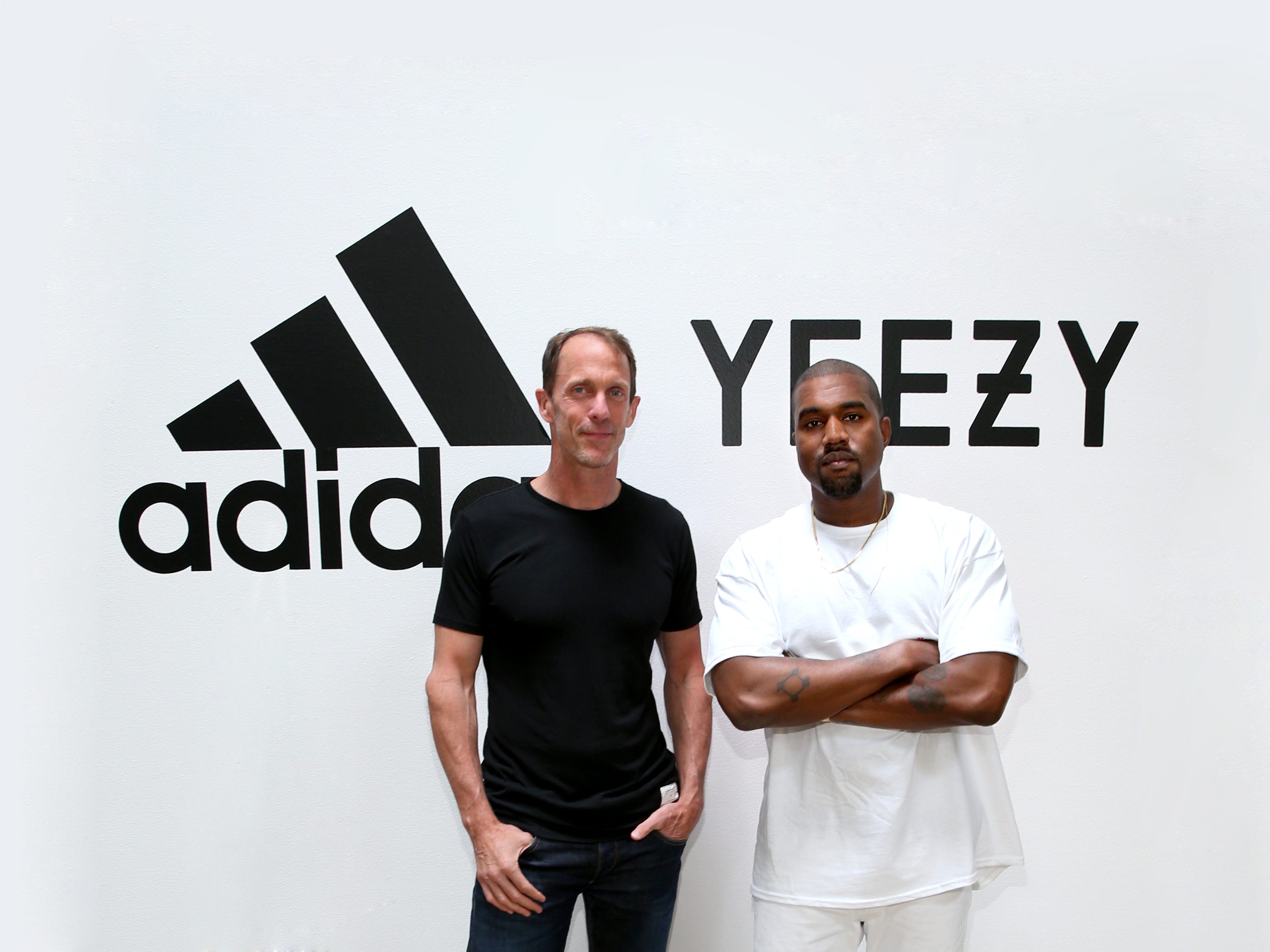 Kanye West und Adidas-CMO Eric Liedtke