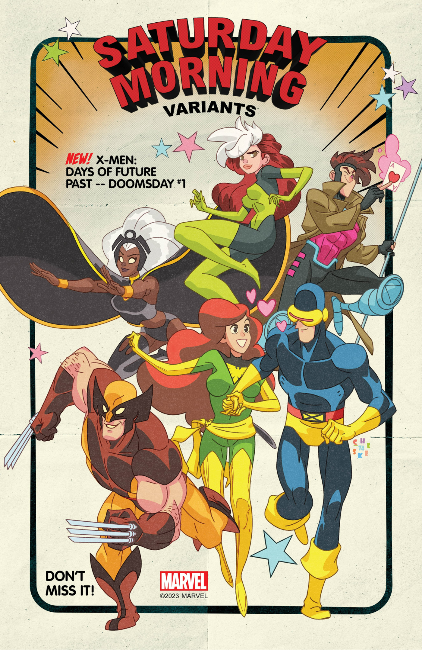 X-Men-Variantencover am Samstagmorgen