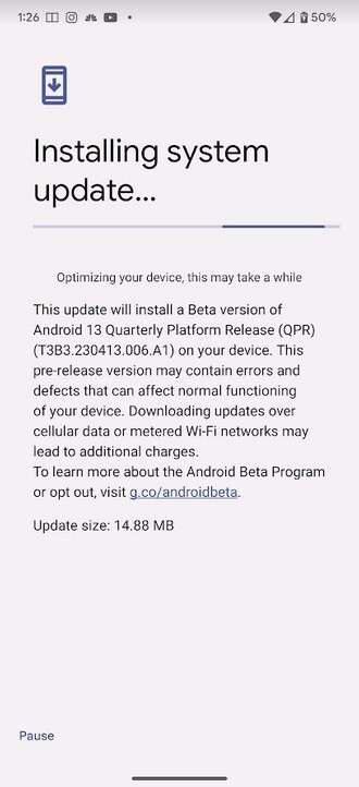 Am Donnerstag erhielten Pixel-Benutzer das dringend benötigte QPR3 Beta 3.1-Update - Pixel-Benutzer des QPR3 Beta-Programms erhalten endlich ein neues Update, um das Einfrieren und Abstürzen zu beheben