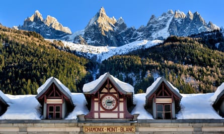 Bahnhof Chamonix-Mont-Blanc.