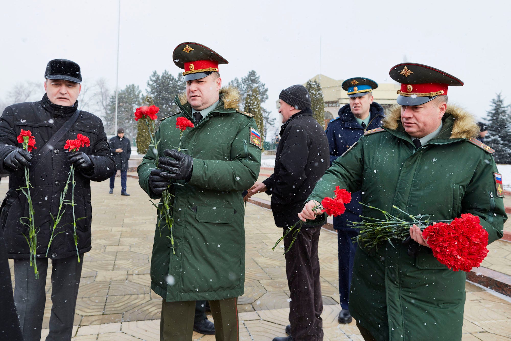 Denkmal für Militäroffiziere Russlands Moldawien