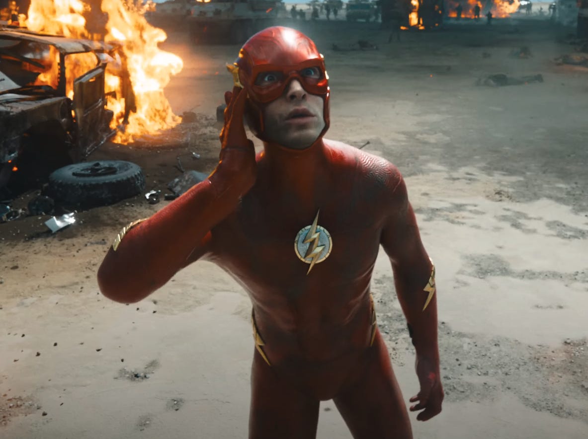 Ezra Miller als The Flash