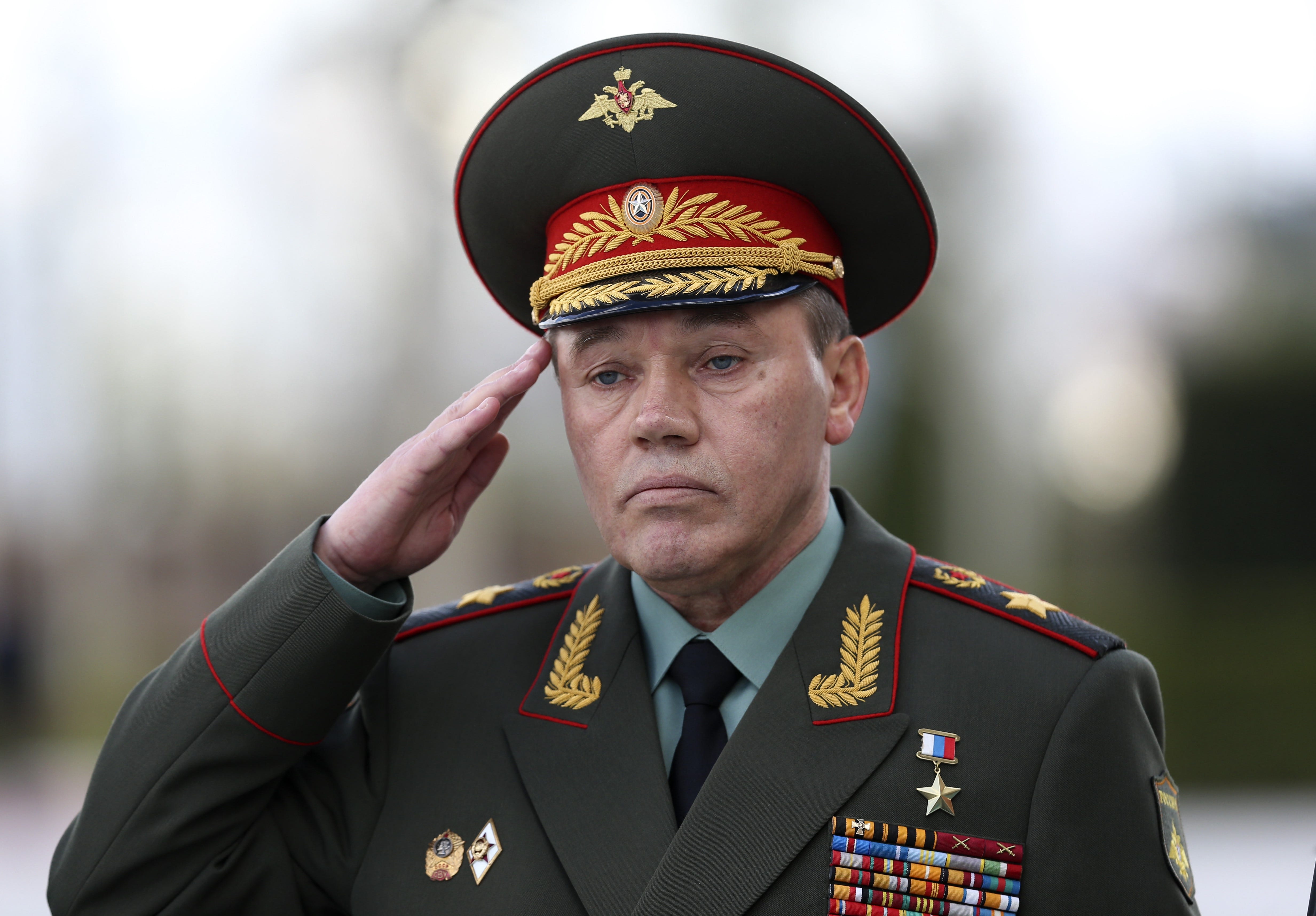 Russlands Generalstabschef der russischen Streitkräfte Valery Gerasimov.