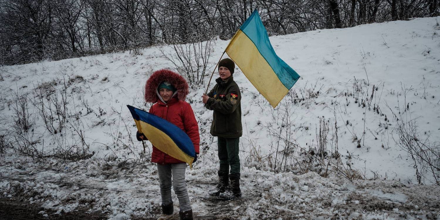 Kinder aus der Ukraine