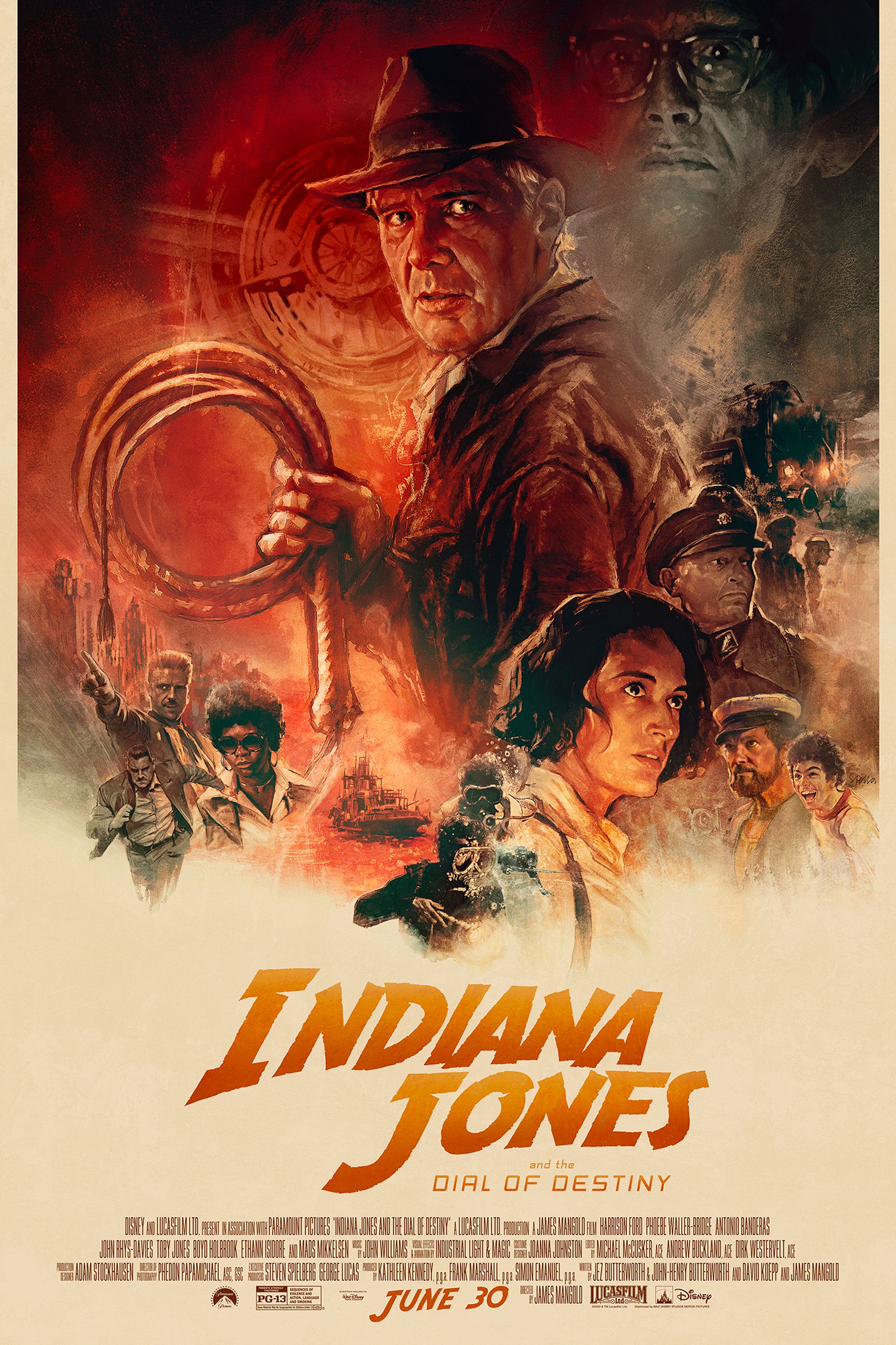 Indiana Jones und das Dial of Destiny-Poster