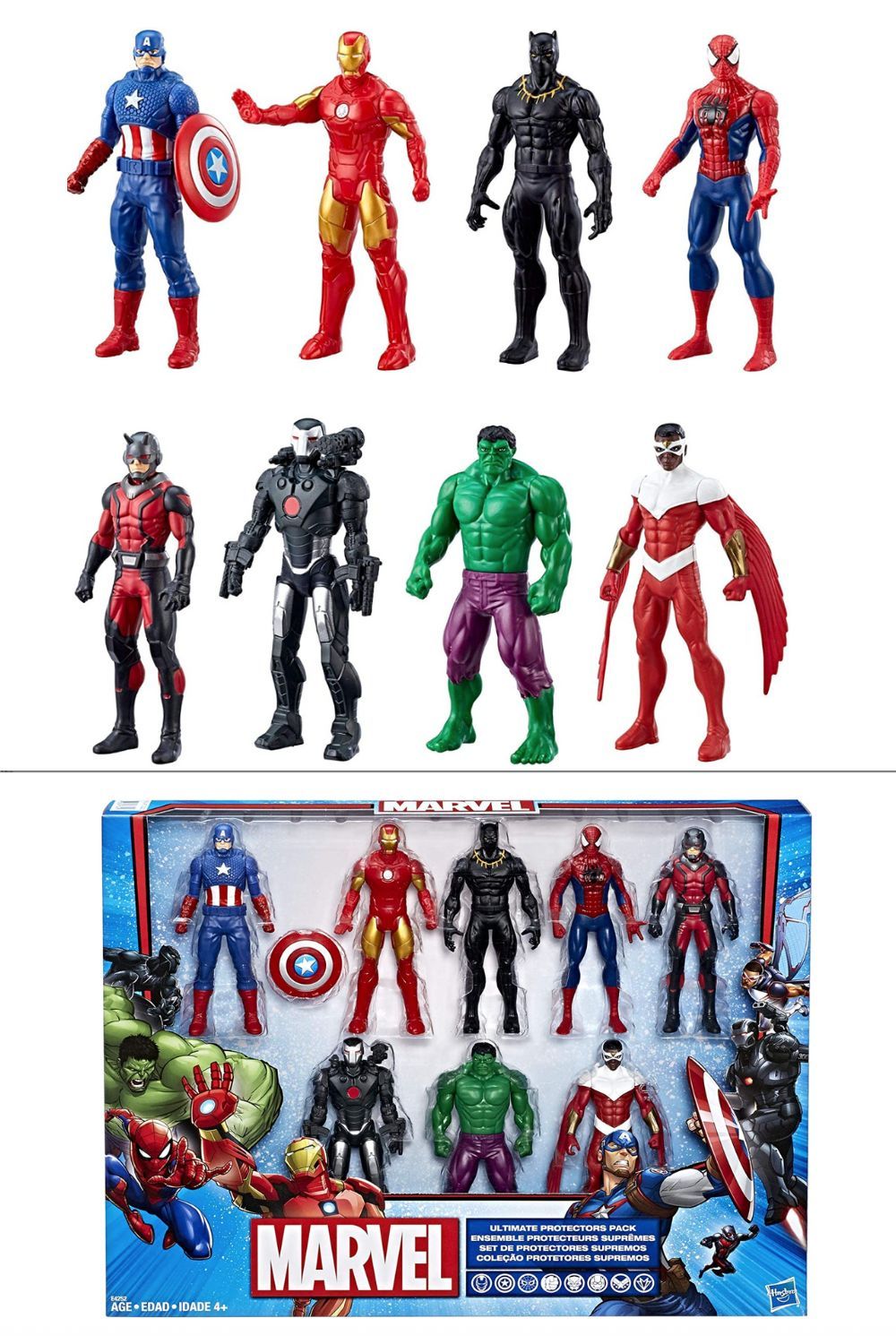 Marvel-Figuren im 8er-Pack