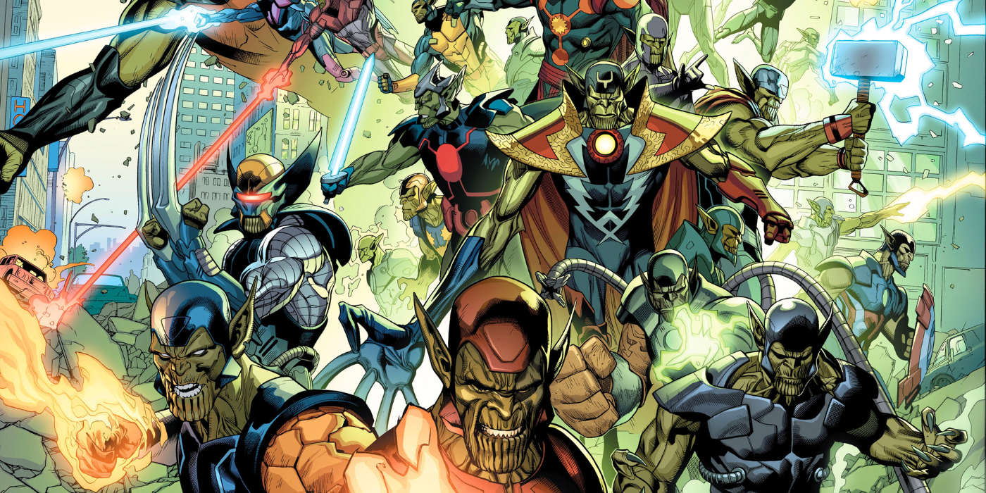 Skrulls als Avengers in Marvel-Comics