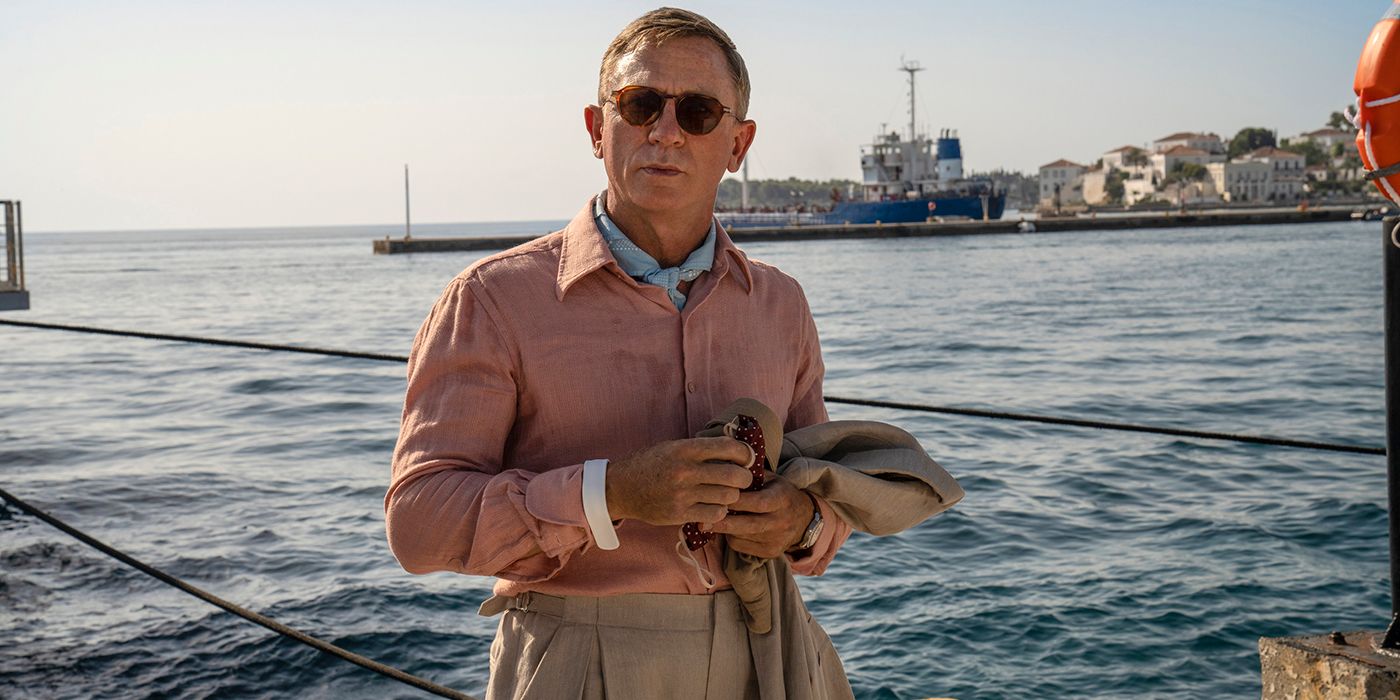 Daniel Craig als Benoit Blanc in „Glass Onion: A Knives Out Mystery“.