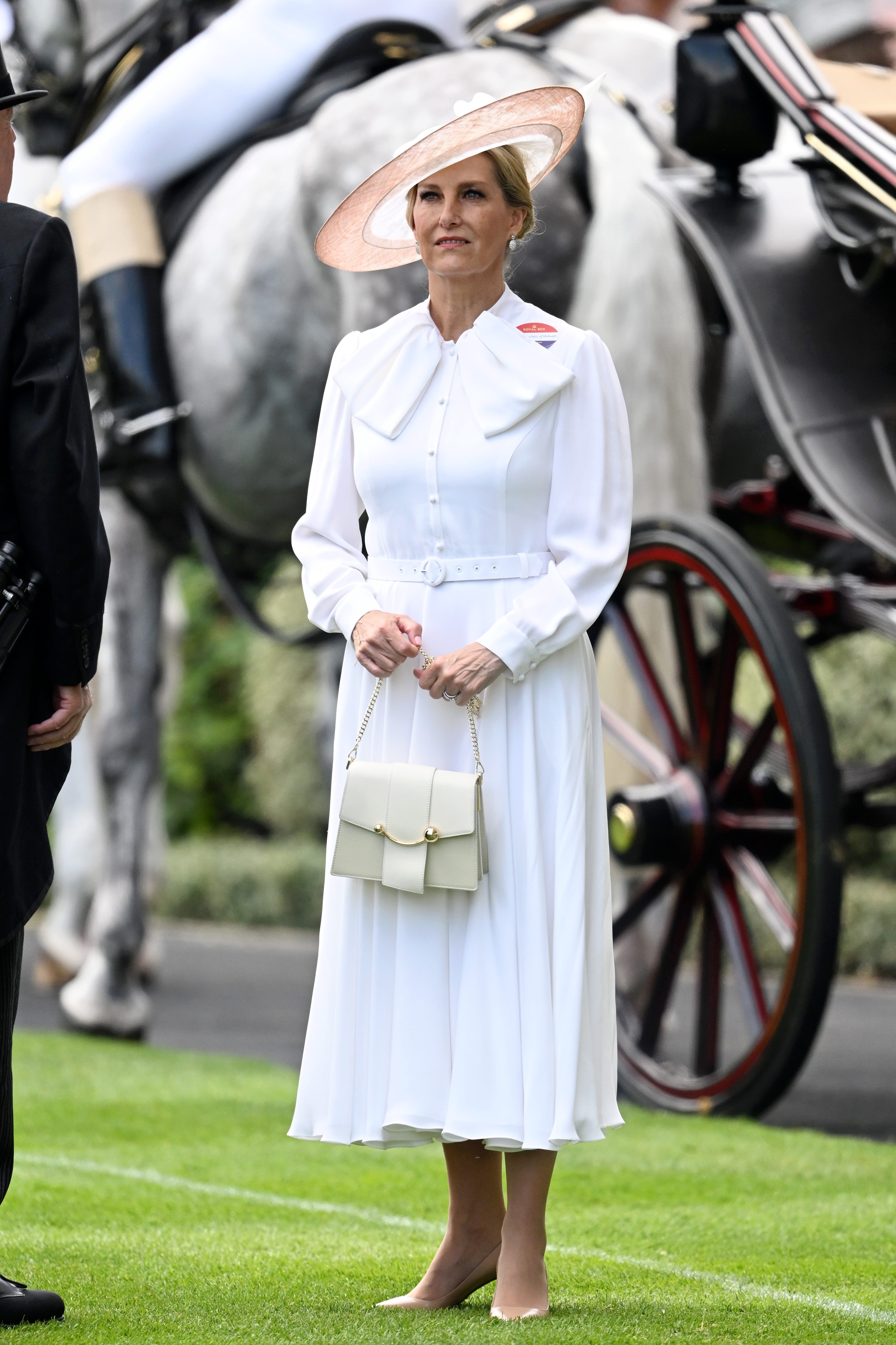 Sophie, Herzogin von Edinburgh, am zweiten Tag von Royal Ascot 2023.
