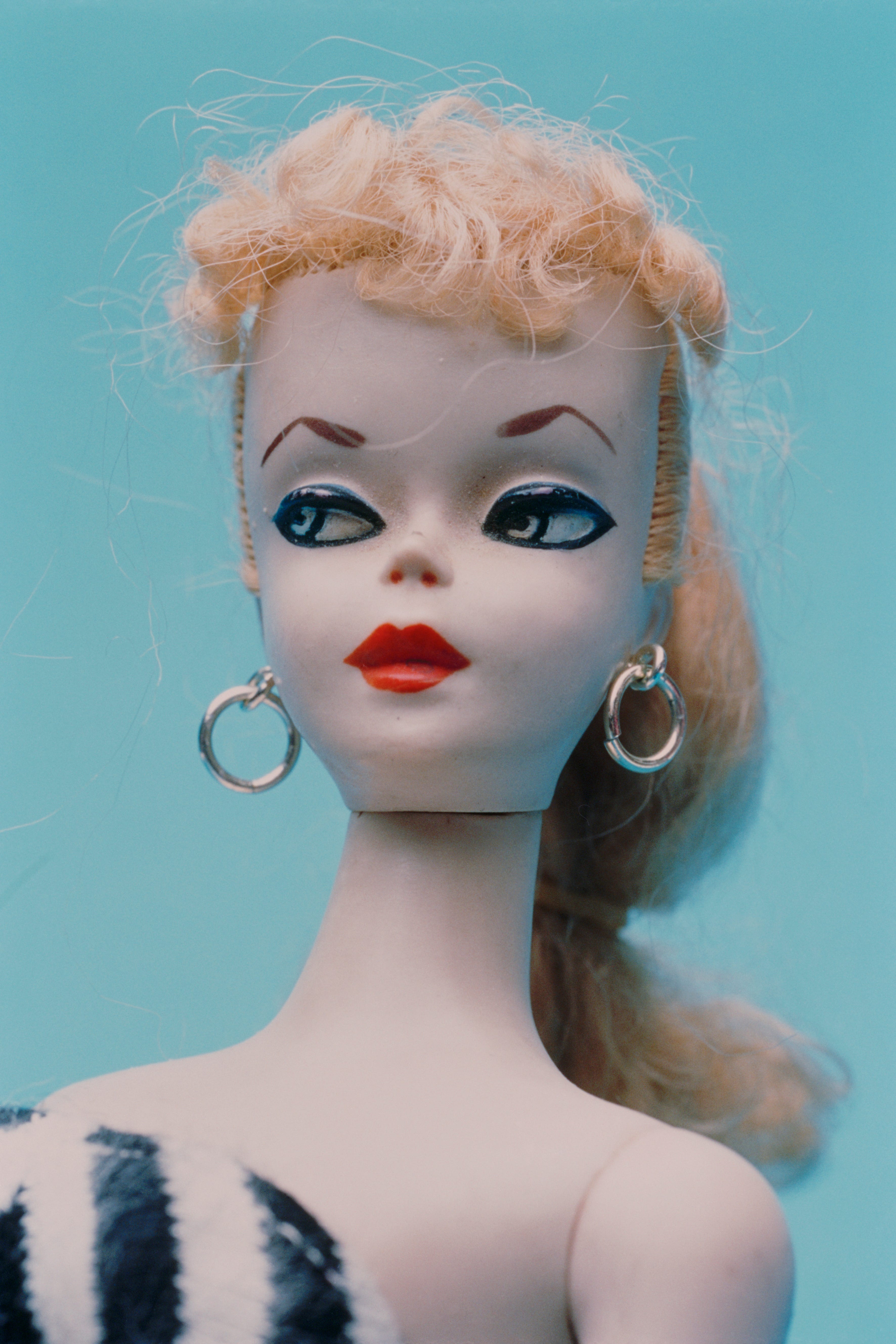 Die erste Barbie, die 1959 herauskam.