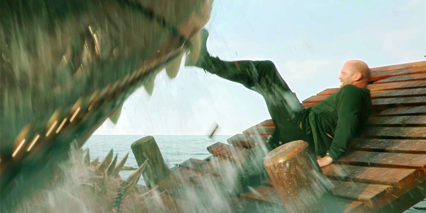 Jason Statham tritt in Meg 2: The Trench einen Megalodon