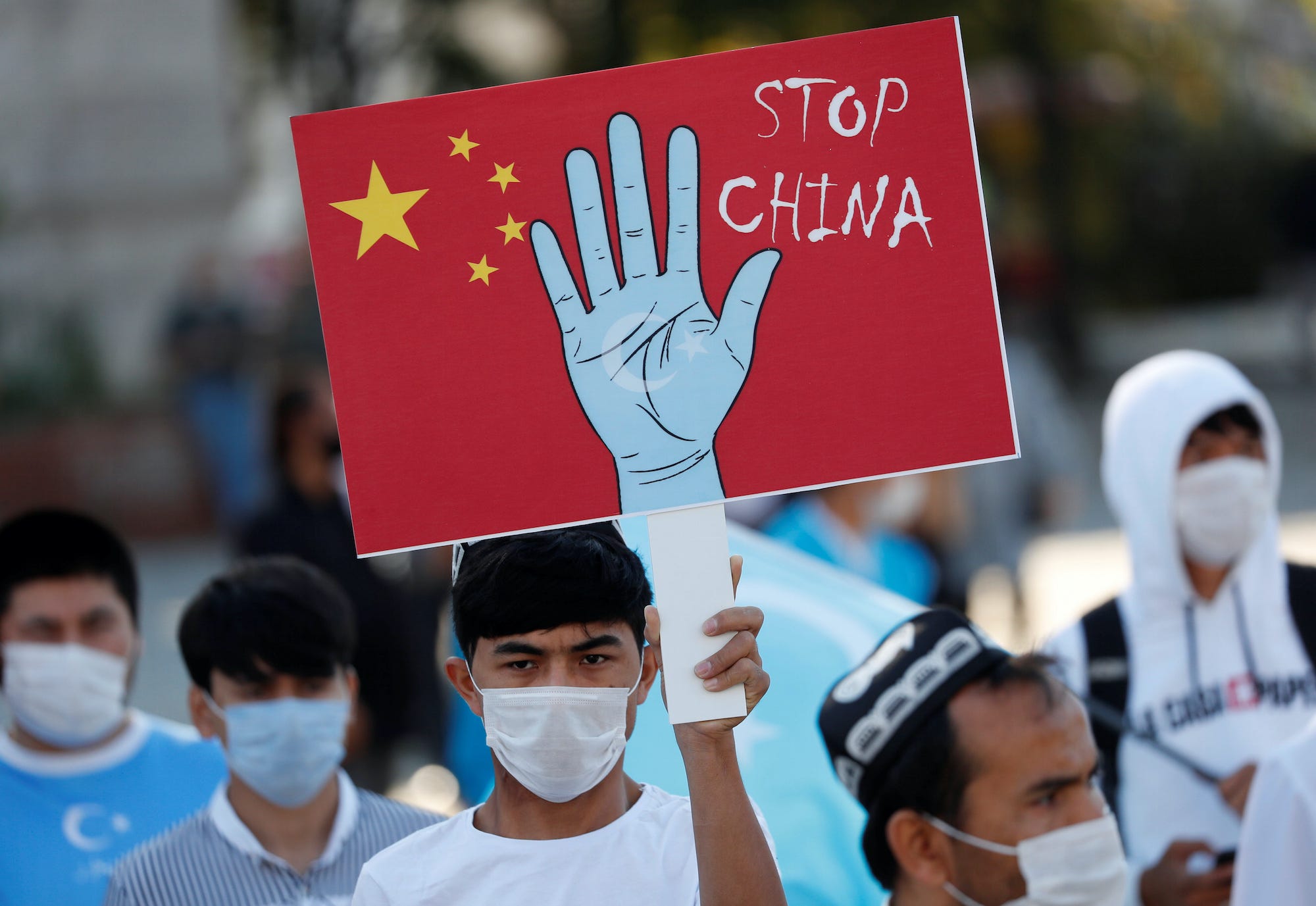 Uiguren protestieren in China
