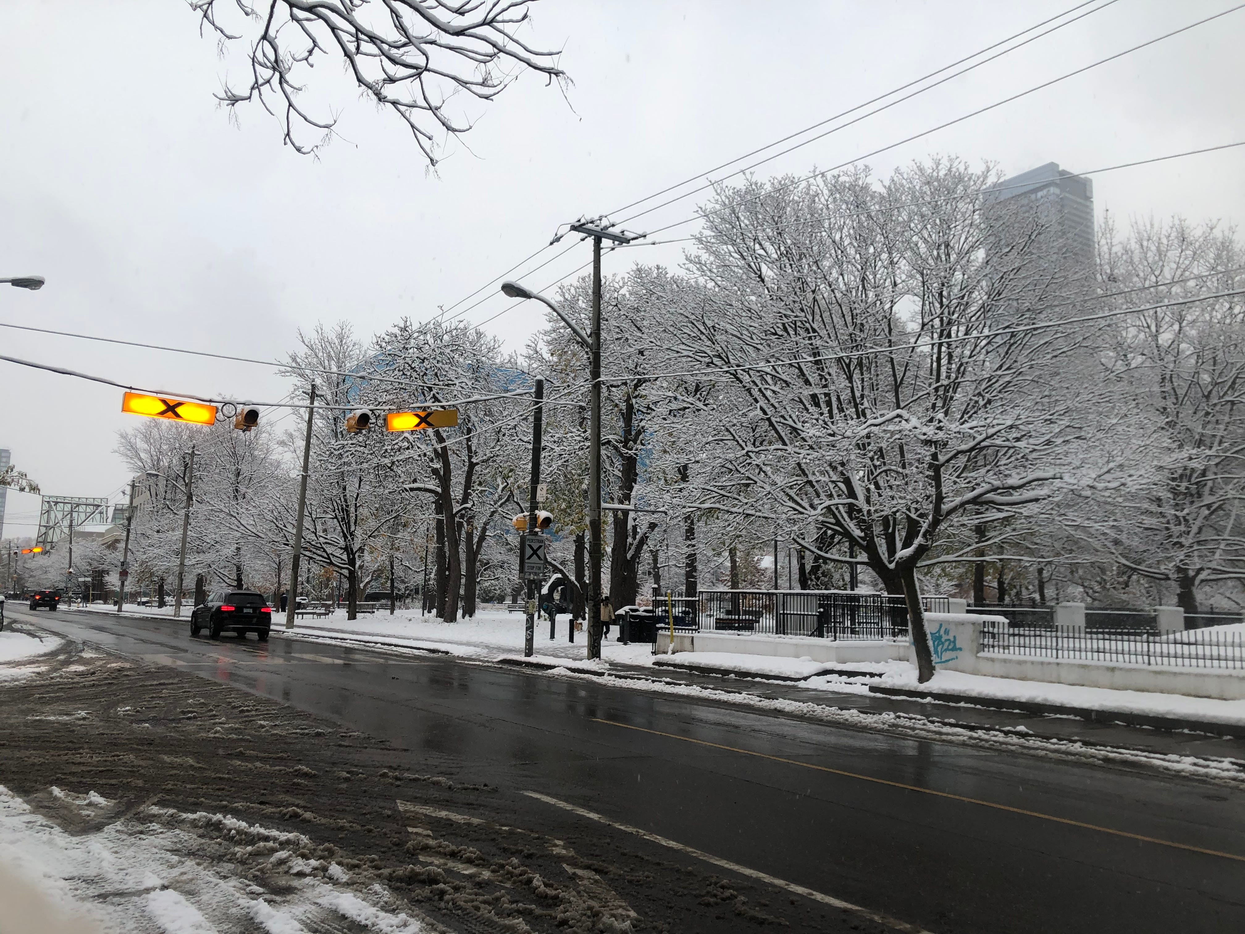 Toronto Straßen im Winter