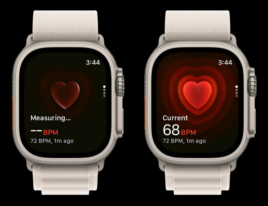 Die neue Herzfrequenz-App in watchOS 10, wenn die App zum ersten Mal geöffnet wird – Werfen Sie einen Blick auf die aktualisierte Herzfrequenz-App für die Apple Watch in watchOS 10