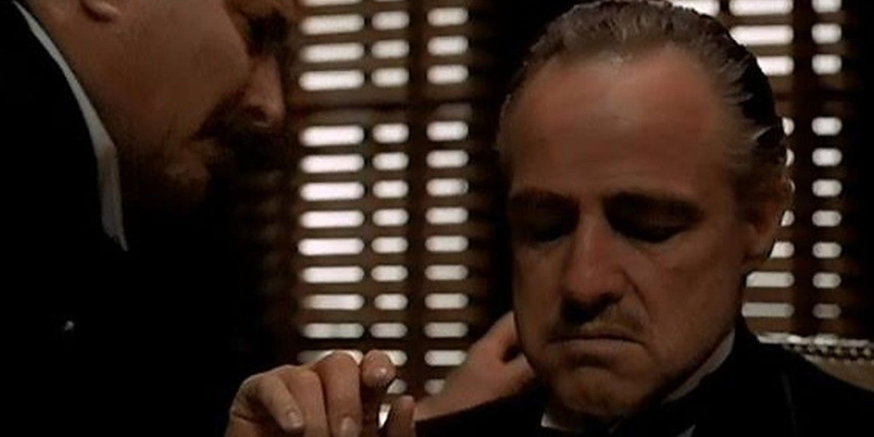 Vito Corleone in „Der Pate“.