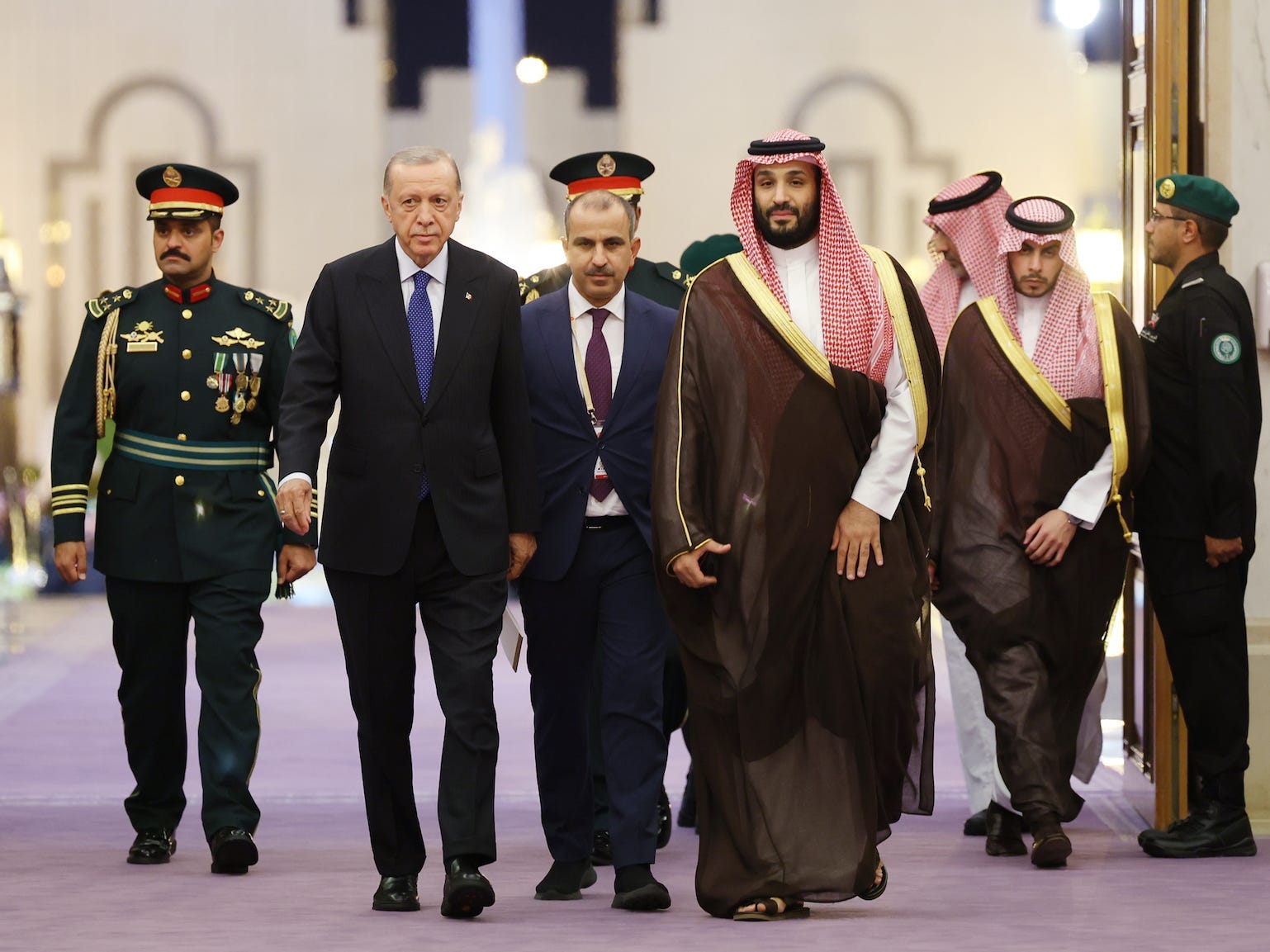 Türkei Recep Tayyip Erdogan Saudi-Arabien Mohammed bin Salman
