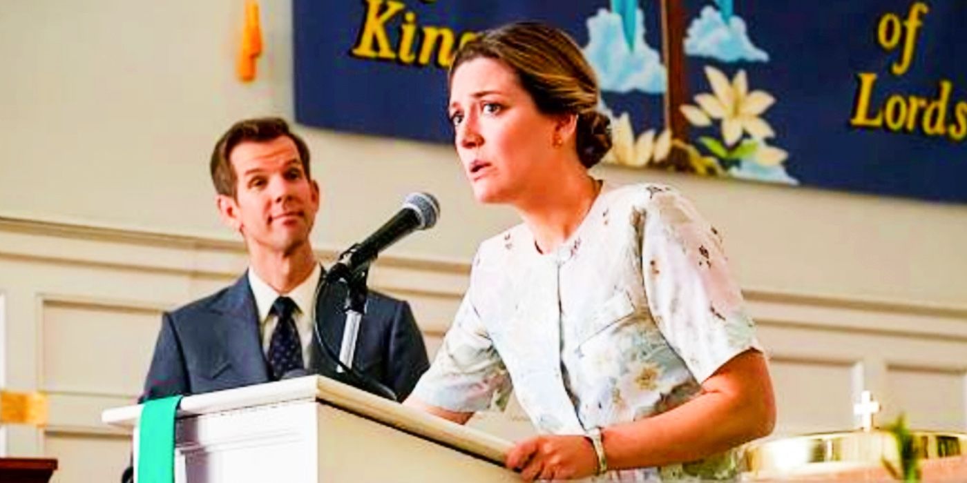 Mary und Pastor Jeff in Young Sheldon